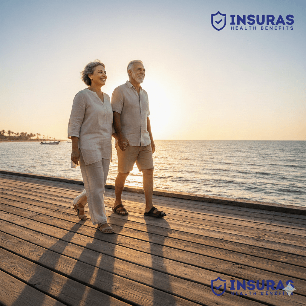 Active seniors living their best life with Medicare coverage